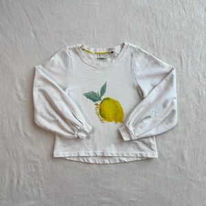 Anthropologie | Cotton-Terry Lemonade Sweatshirt